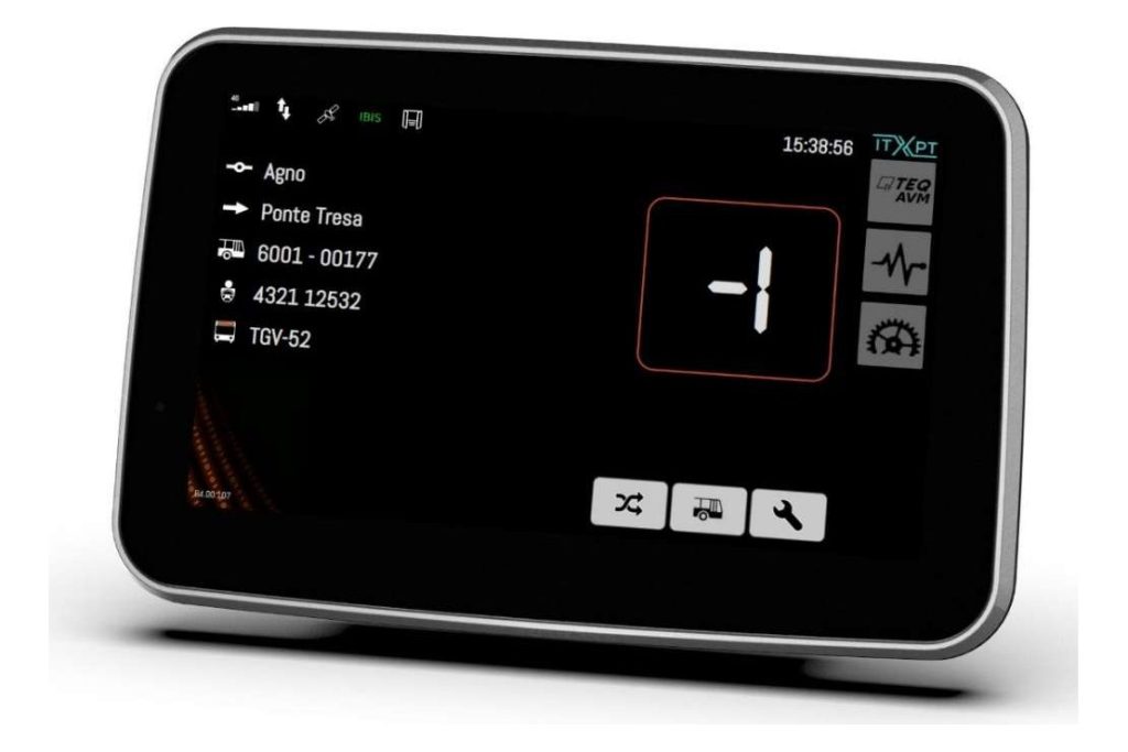 PoE graphic touch-screen terminal